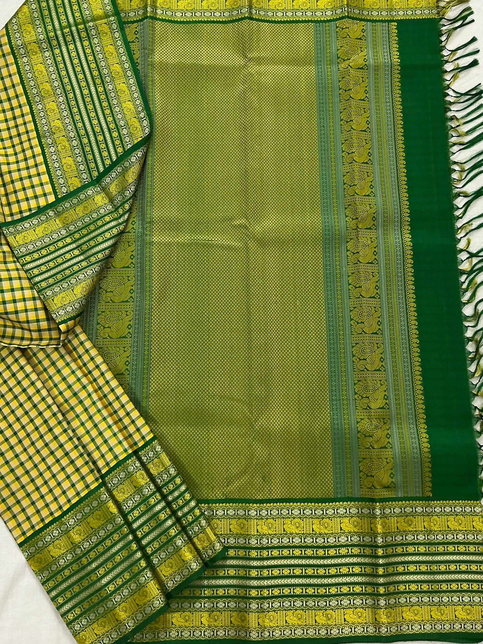 No Zari  Kanjivaram Silk