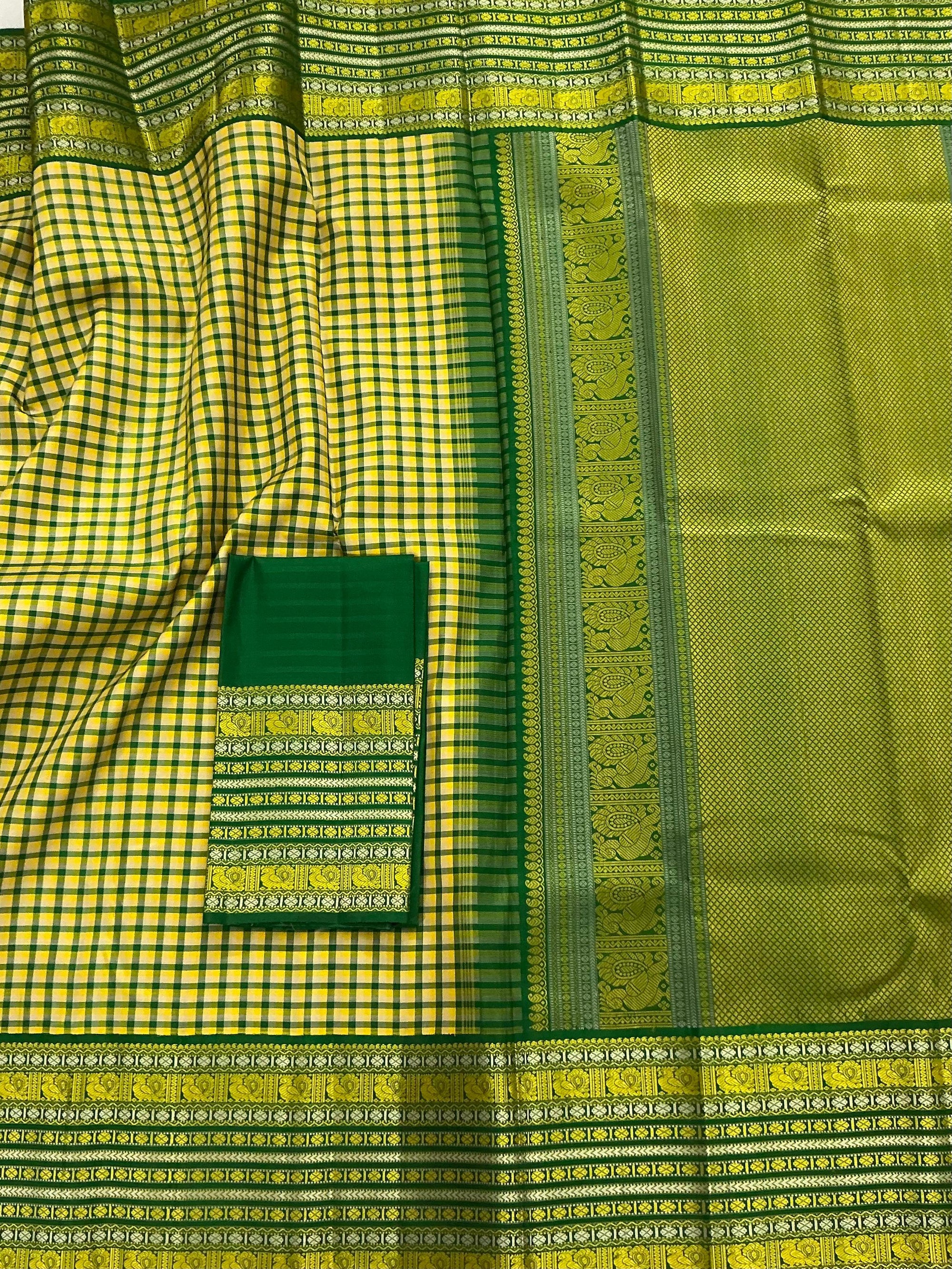 No Zari  Kanjivaram Silk