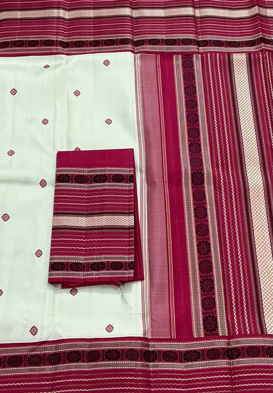 No Zari  Kanjivaram Silk