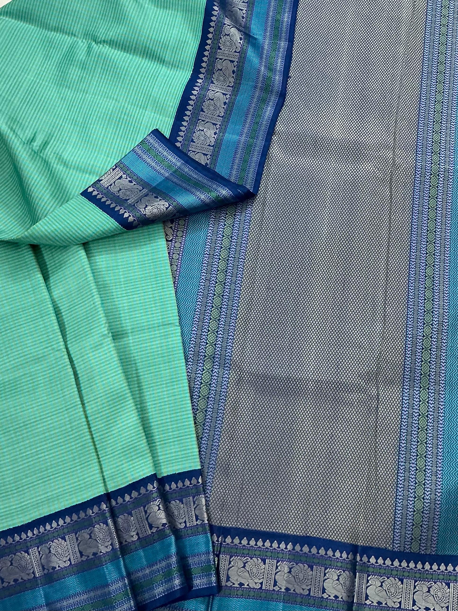 No Zari  Kanjivaram Silk : KORVAI