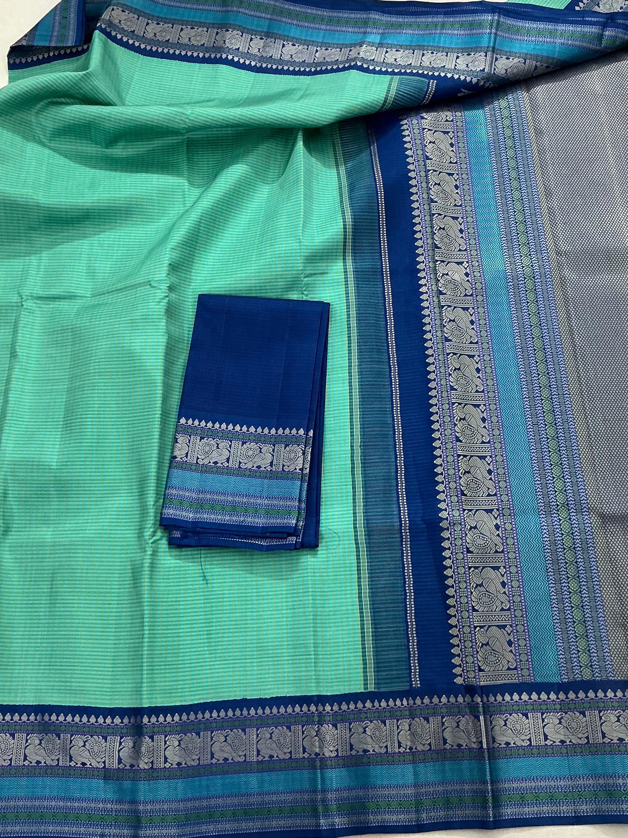 No Zari  Kanjivaram Silk : KORVAI