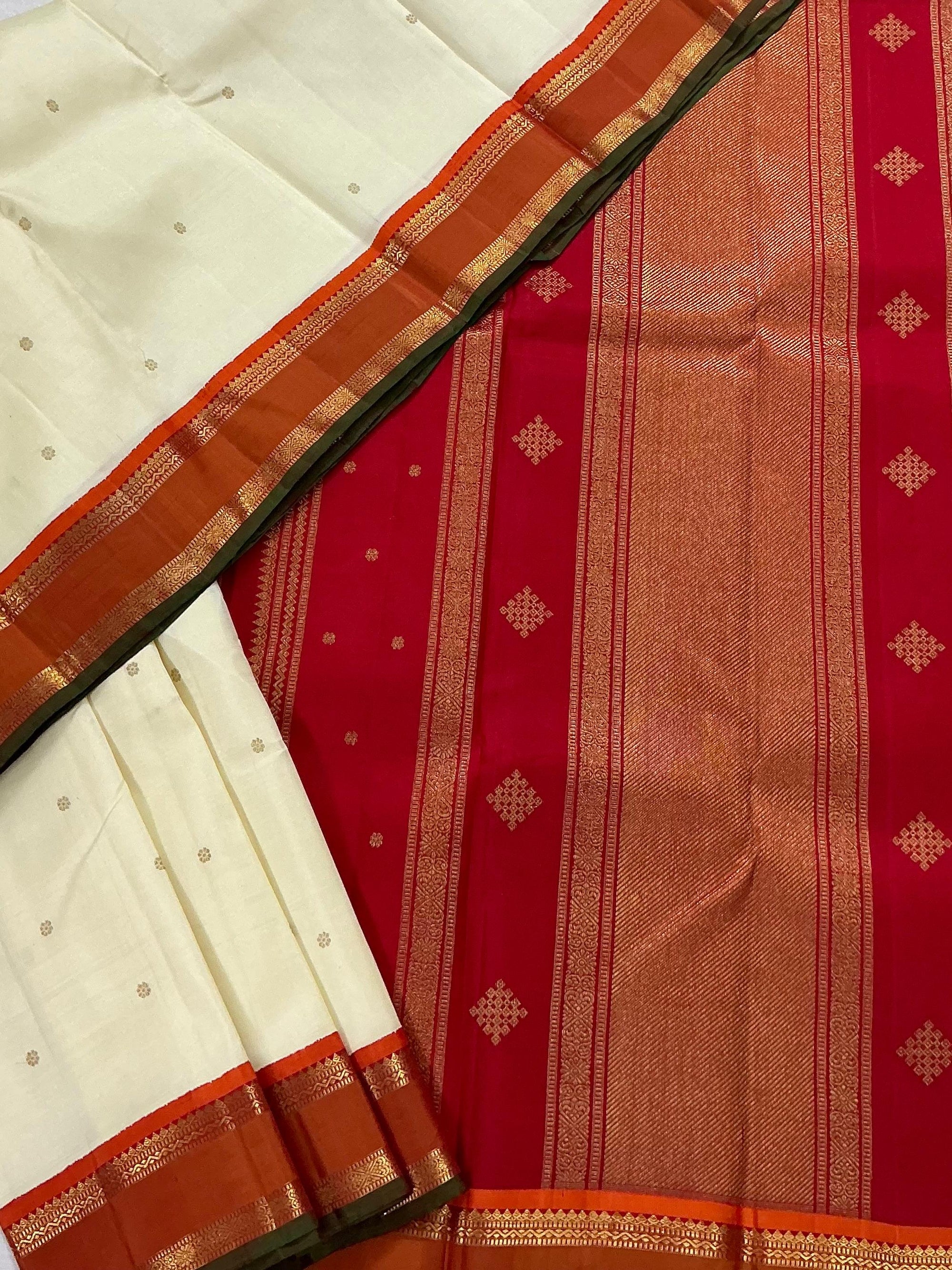 ONAM COLLECTIVE: KORVAI KANJIVARAM SILK