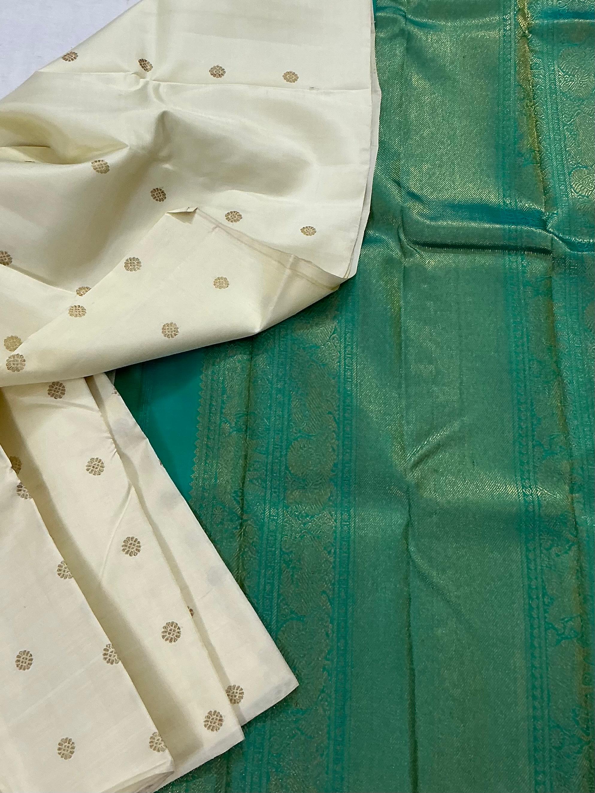 ONAM COLLECTIVE: BORDERLESS KANJIVARAM SILK