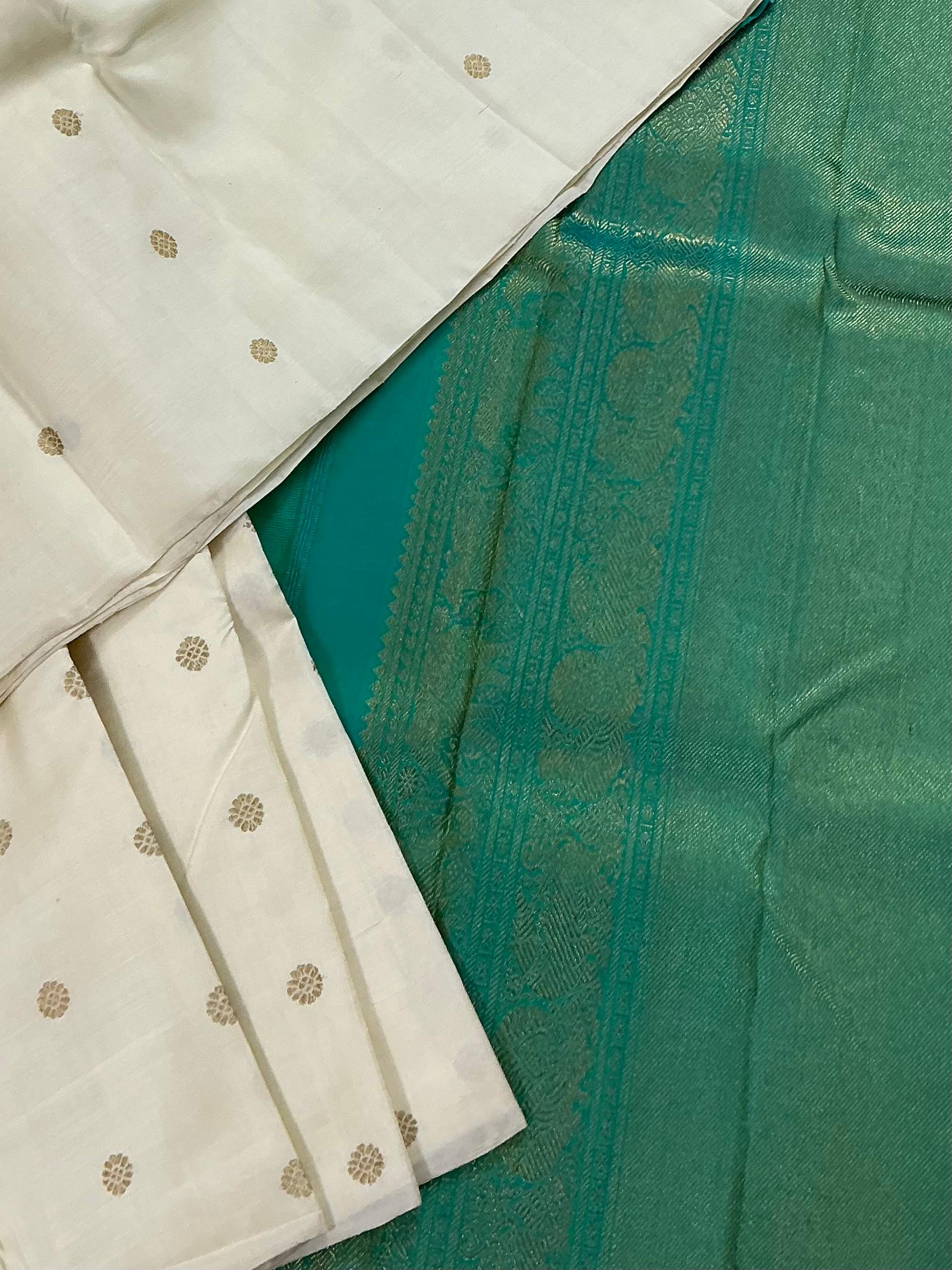 ONAM COLLECTIVE: BORDERLESS KANJIVARAM SILK