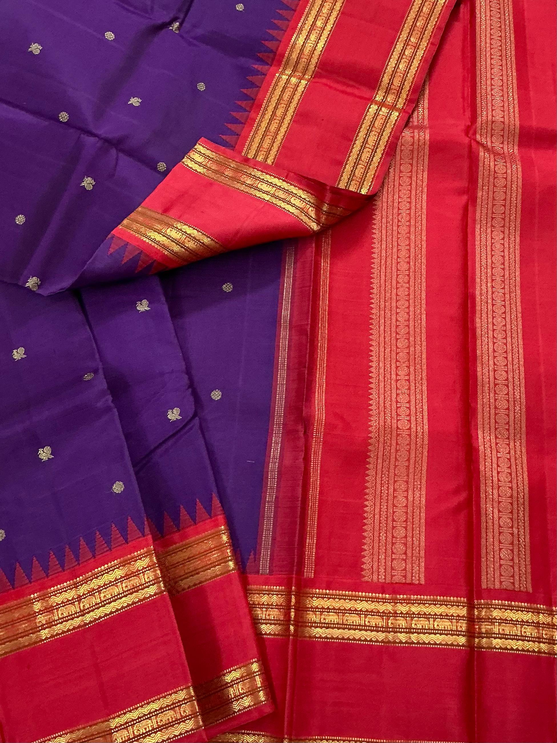 MYTHILI:  Korvai Kanjivaram Silk