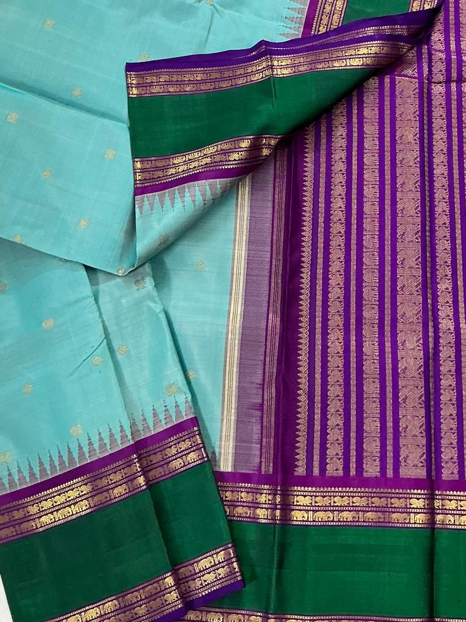 MYTHILI:  Korvai Kanjivaram Silk