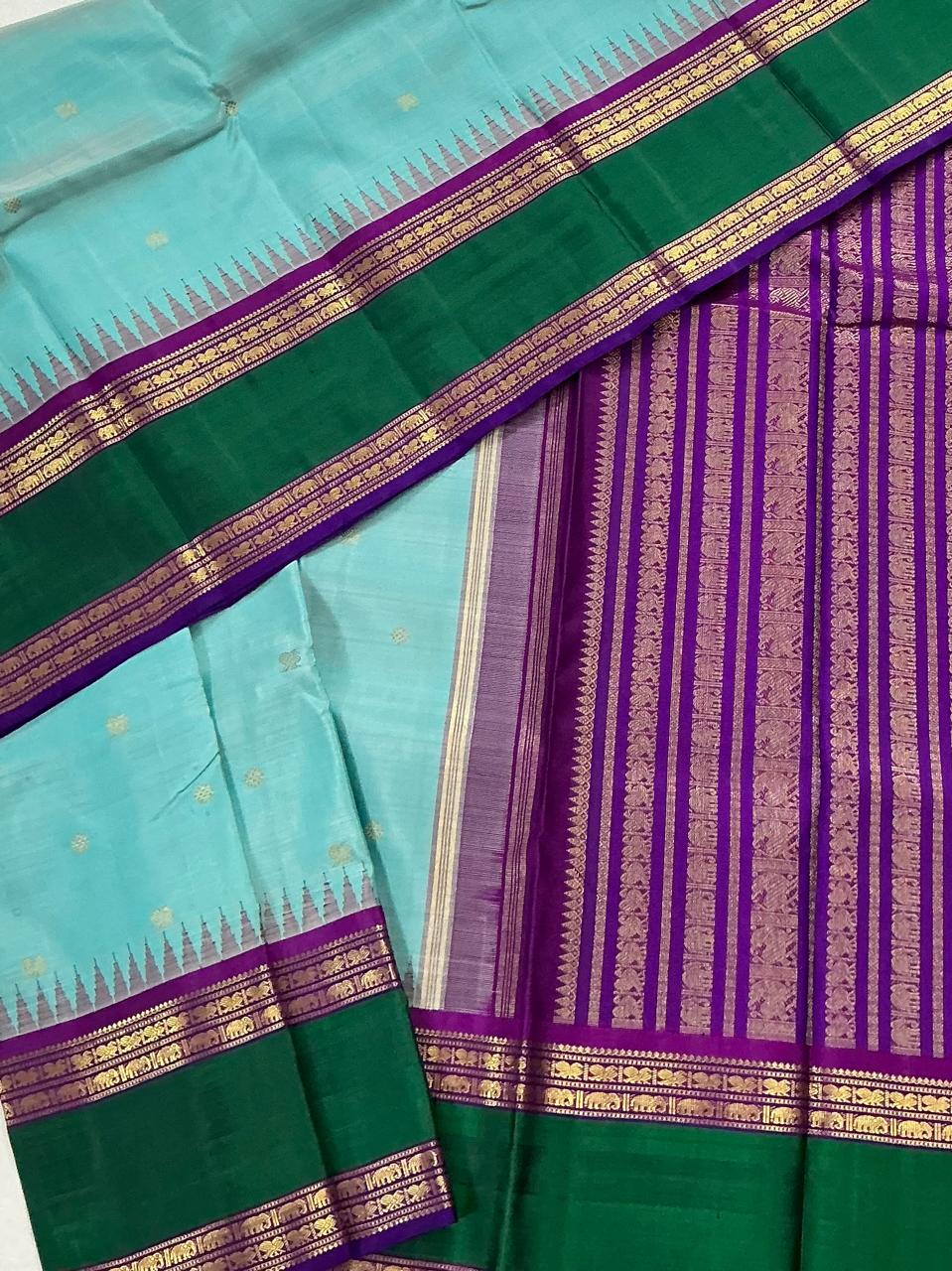 MYTHILI:  Korvai Kanjivaram Silk