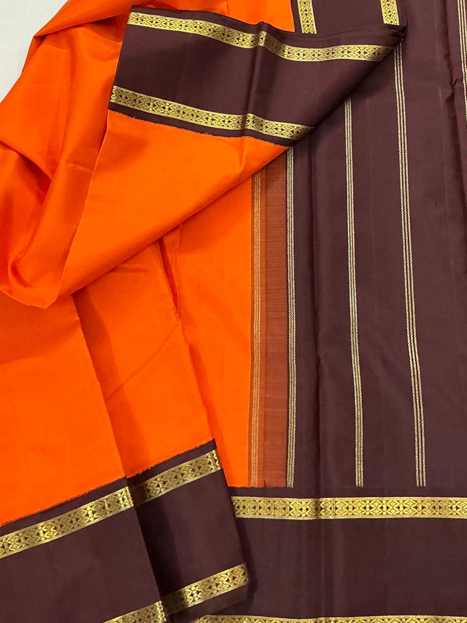 Korvai Kanjivaram  - Vintage Recreation Saree 