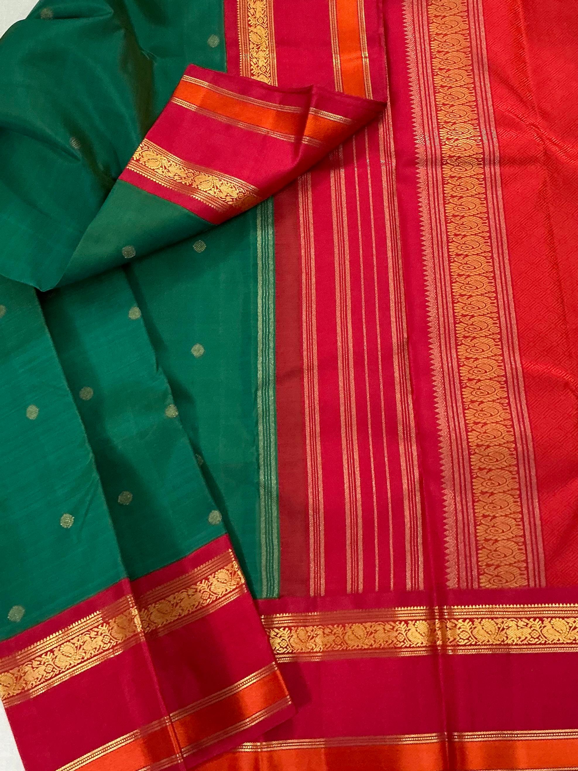 MYTHILI:  Korvai Kanjivaram Silk