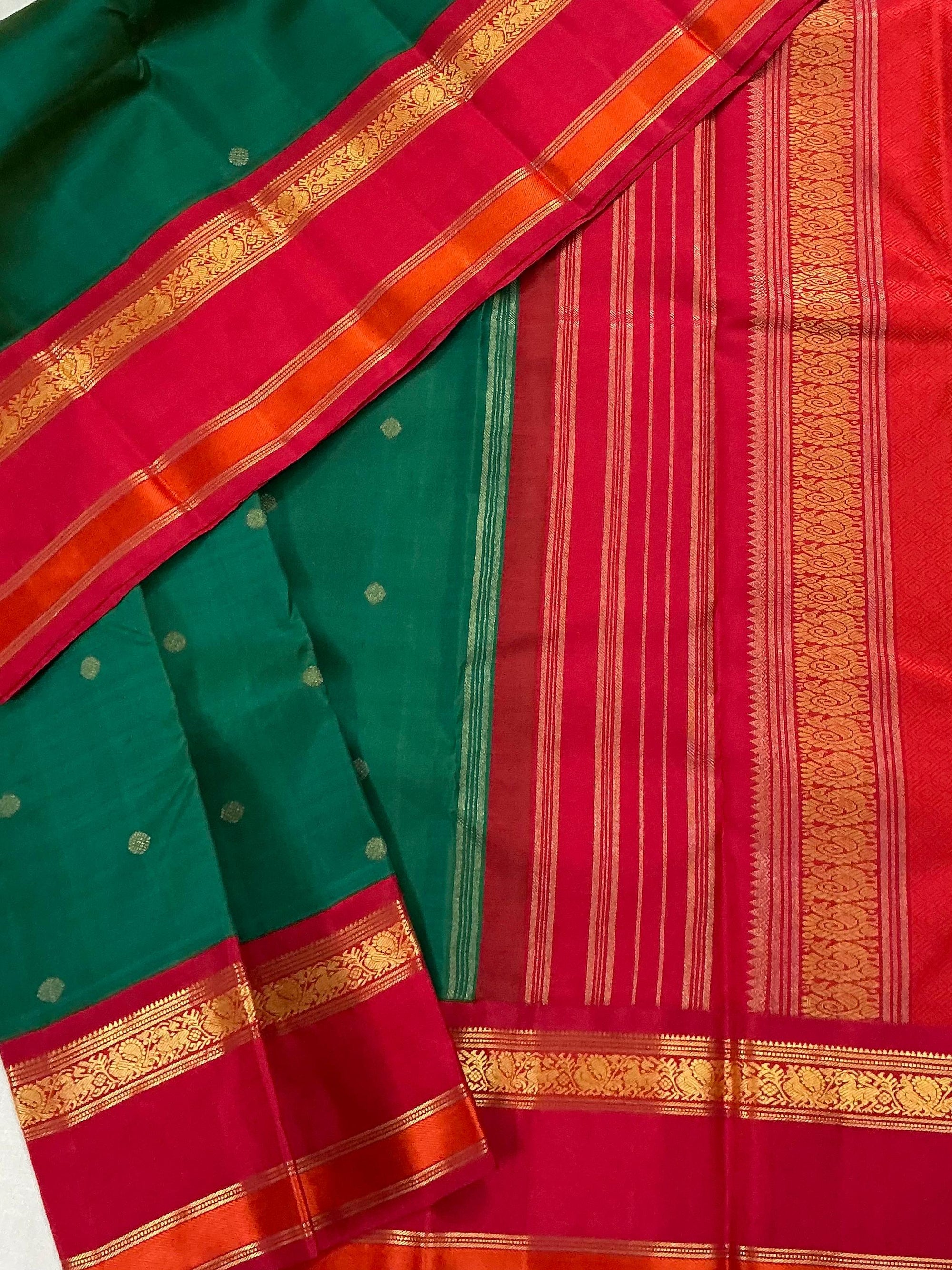 MYTHILI:  Korvai Kanjivaram Silk