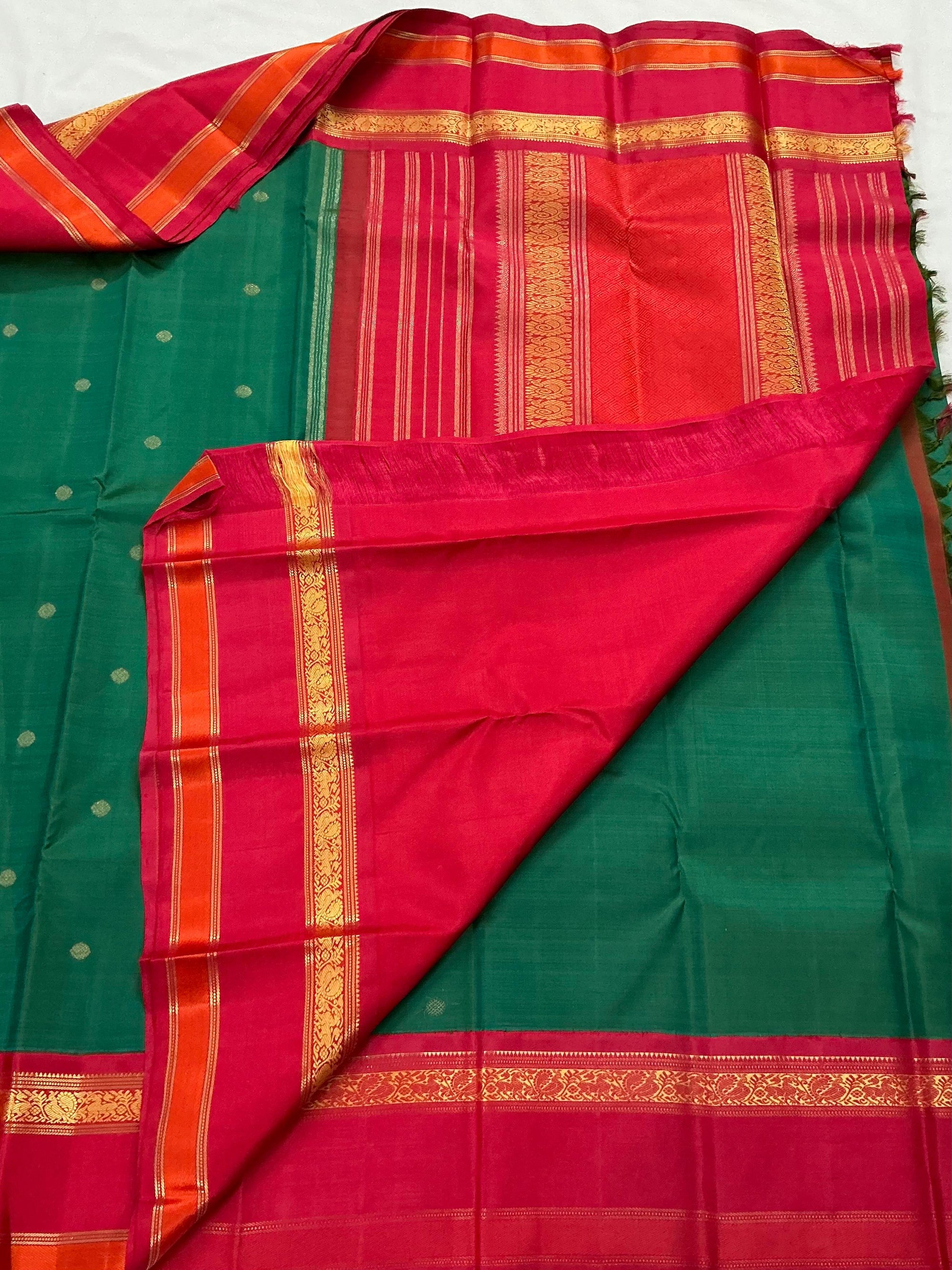 MYTHILI:  Korvai Kanjivaram Silk