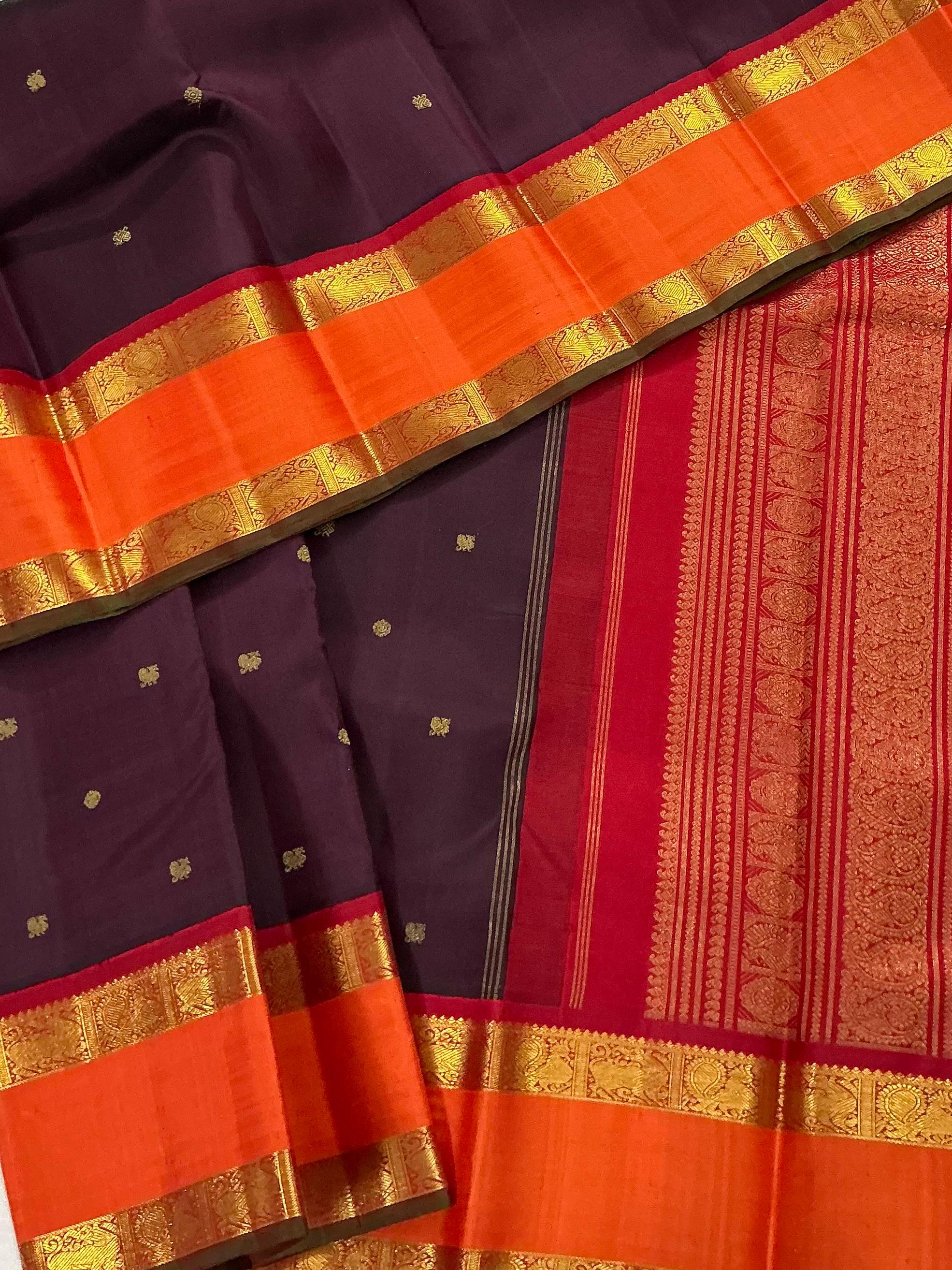 MYTHILI:  Korvai Kanjivaram Silk