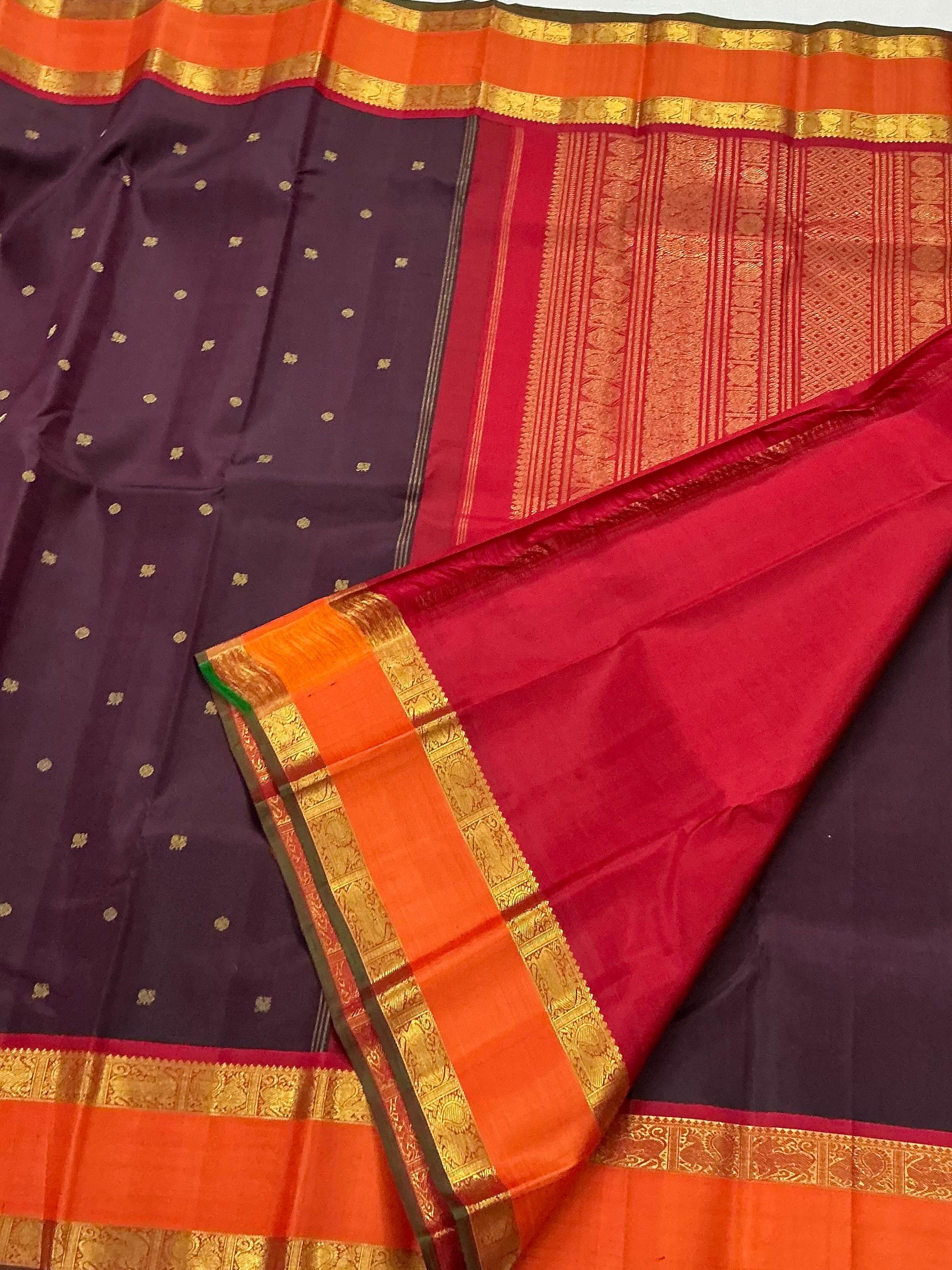 MYTHILI:  Korvai Kanjivaram Silk