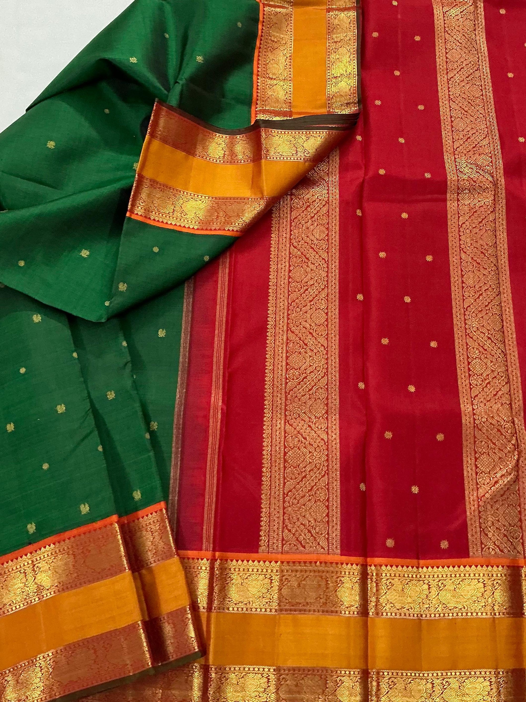 MYTHILI:  Korvai Kanjivaram Silk