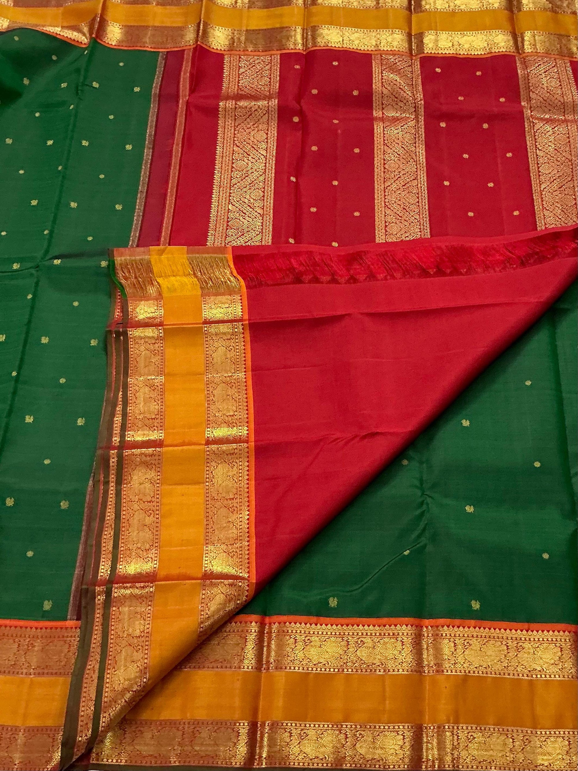 MYTHILI:  Korvai Kanjivaram Silk