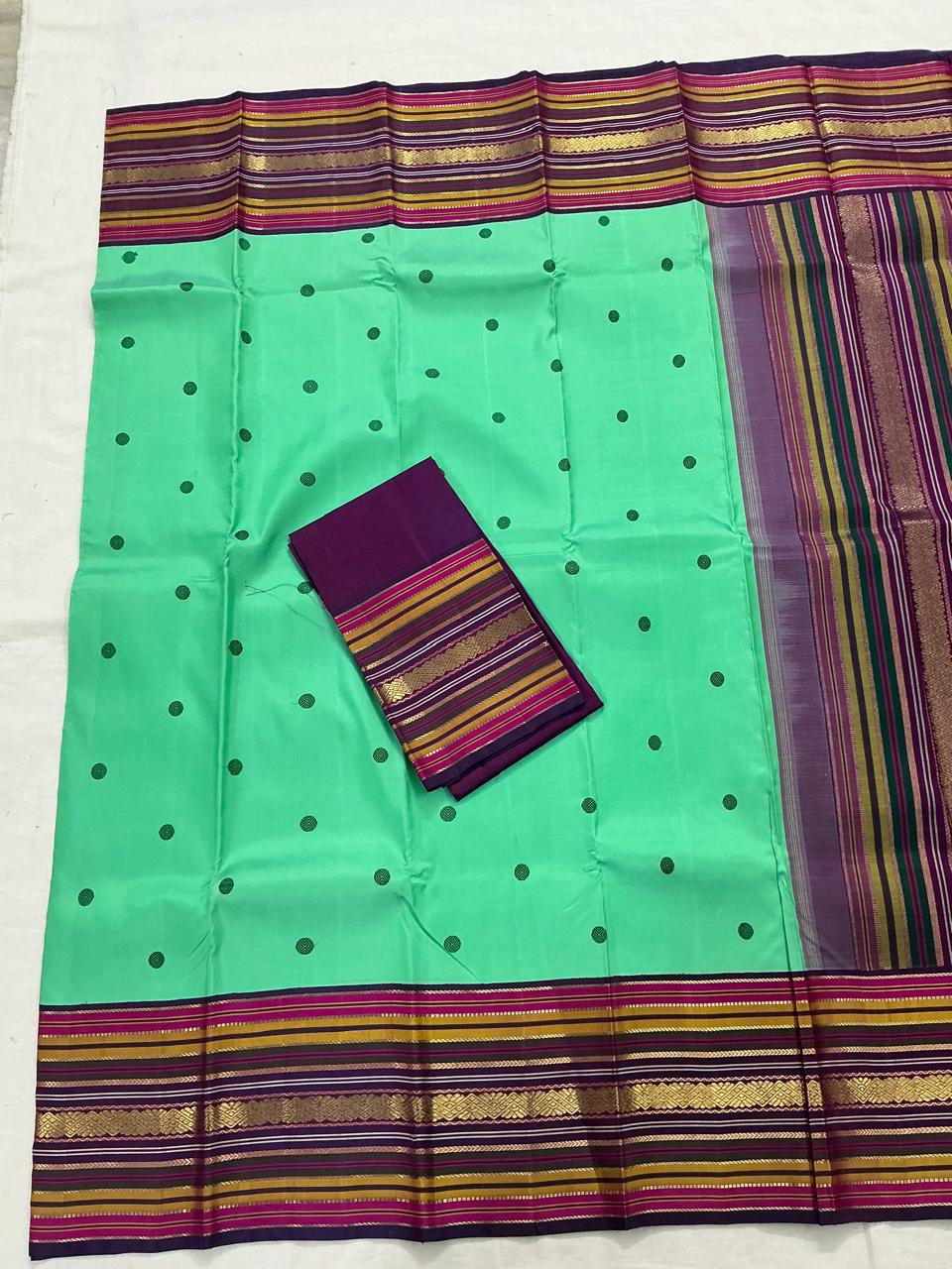 Korvai Kanjivaram  - Vintage Recreation (Saree 