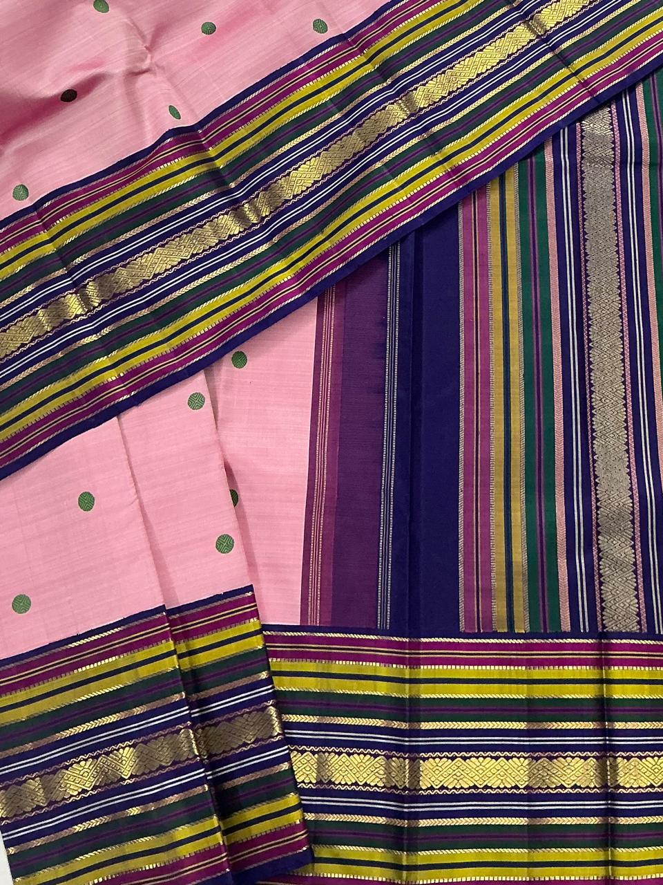 Korvai Kanjivaram  - Vintage Recreation (Saree 
