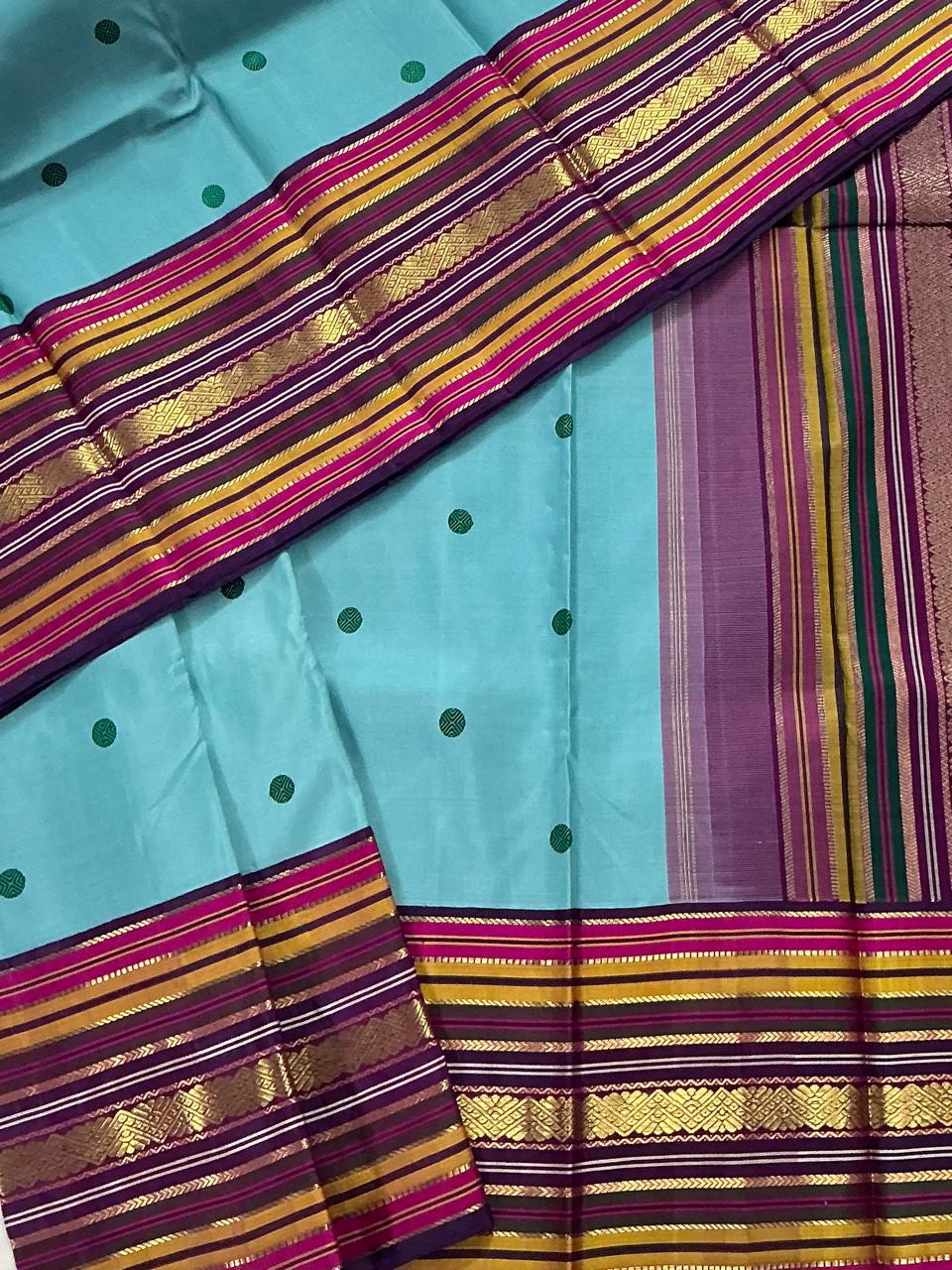 Korvai Kanjivaram  - Vintage Recreation (Saree 