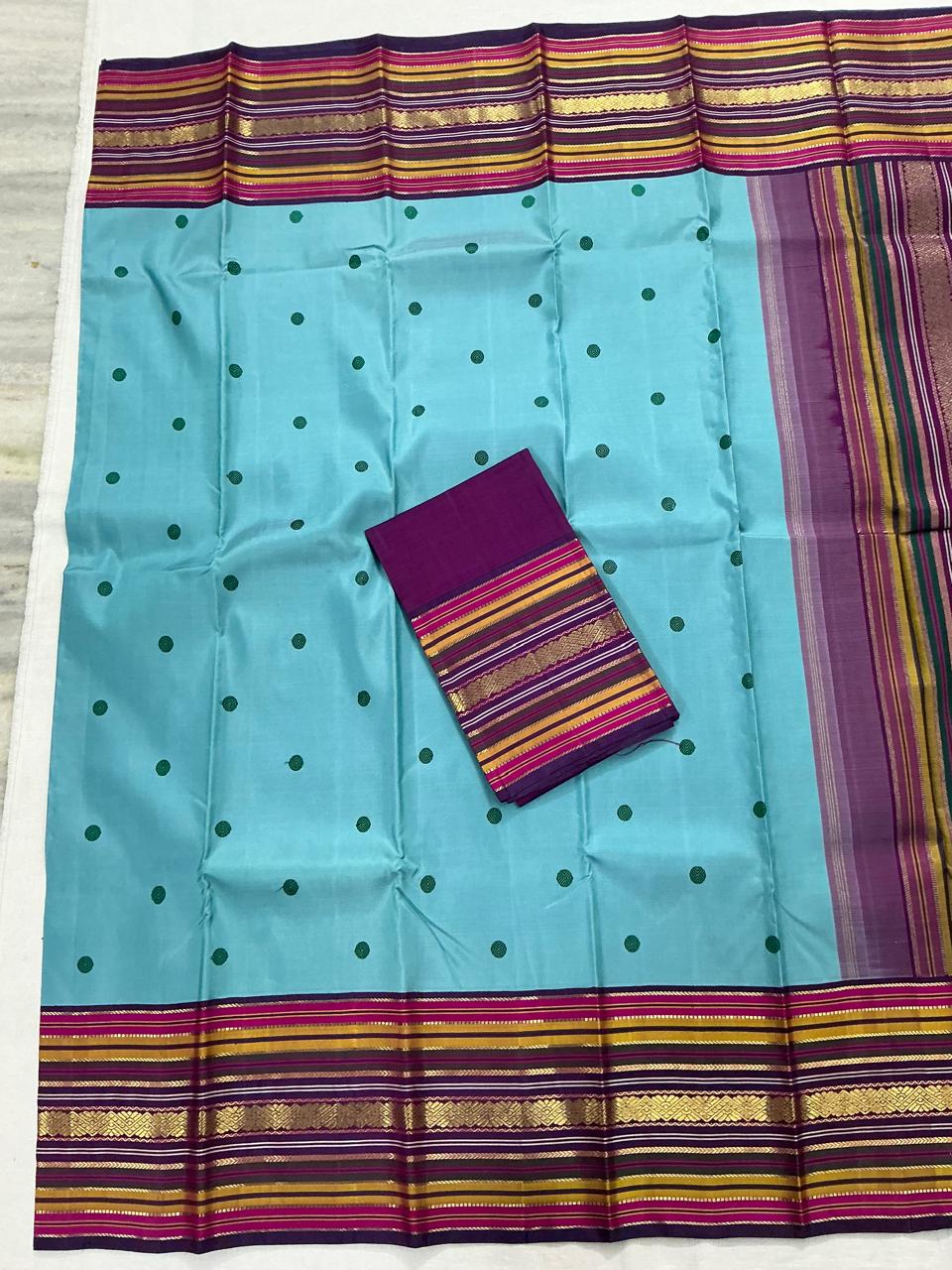 Korvai Kanjivaram  - Vintage Recreation (Saree 