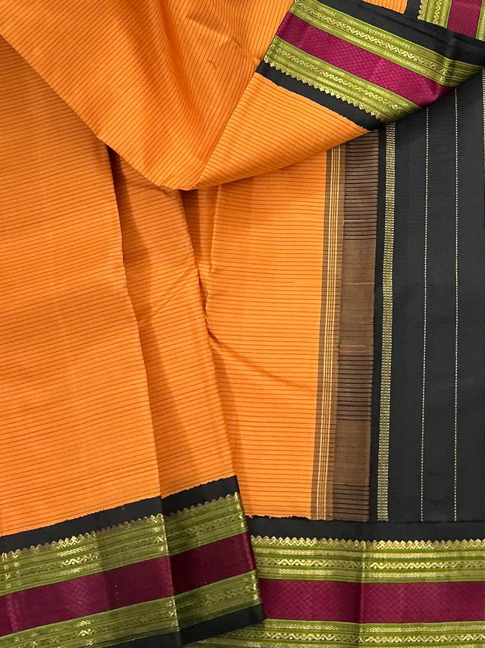 Korvai Kanjivaram  - Vintage Recreation (Saree 