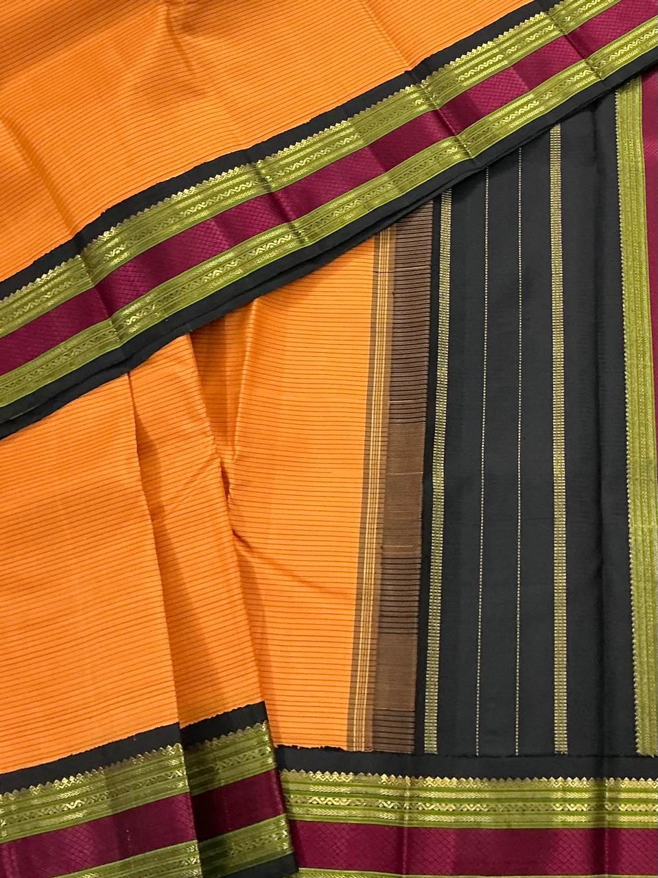 Korvai Kanjivaram  - Vintage Recreation (Saree 