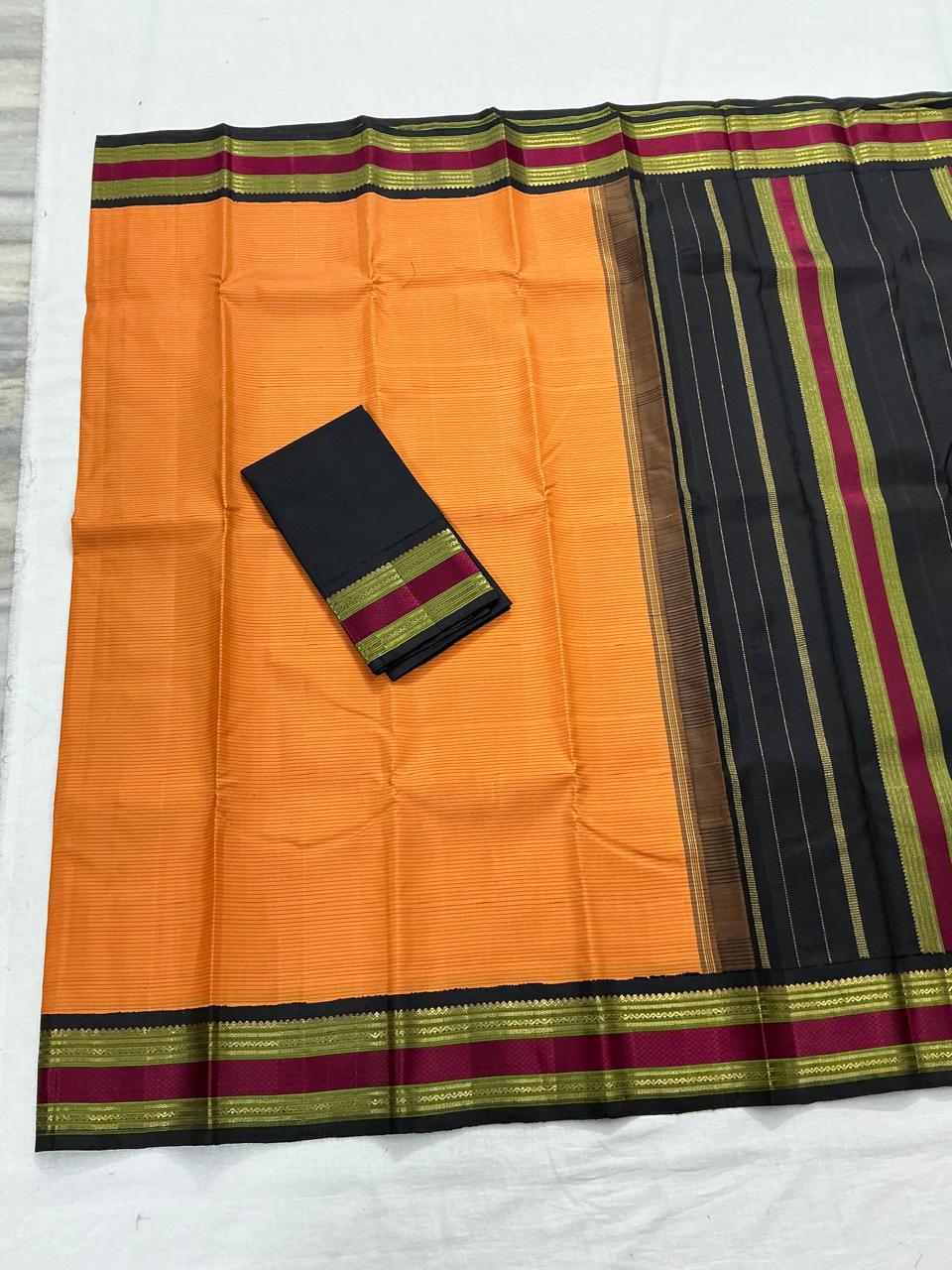 Korvai Kanjivaram  - Vintage Recreation (Saree 