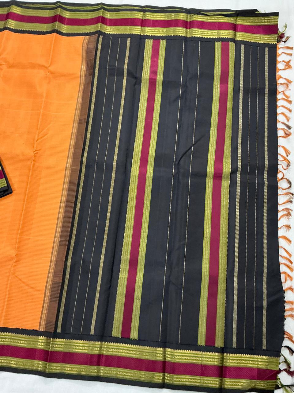 Korvai Kanjivaram  - Vintage Recreation (Saree 