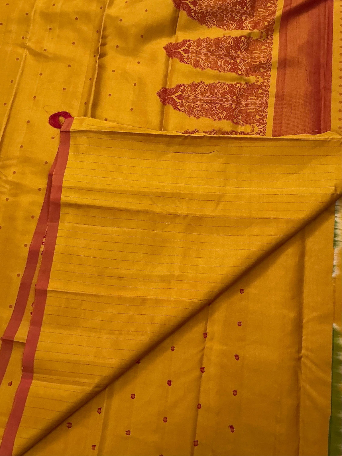 No Kanjivaram Soft Silk : Oil Mustard