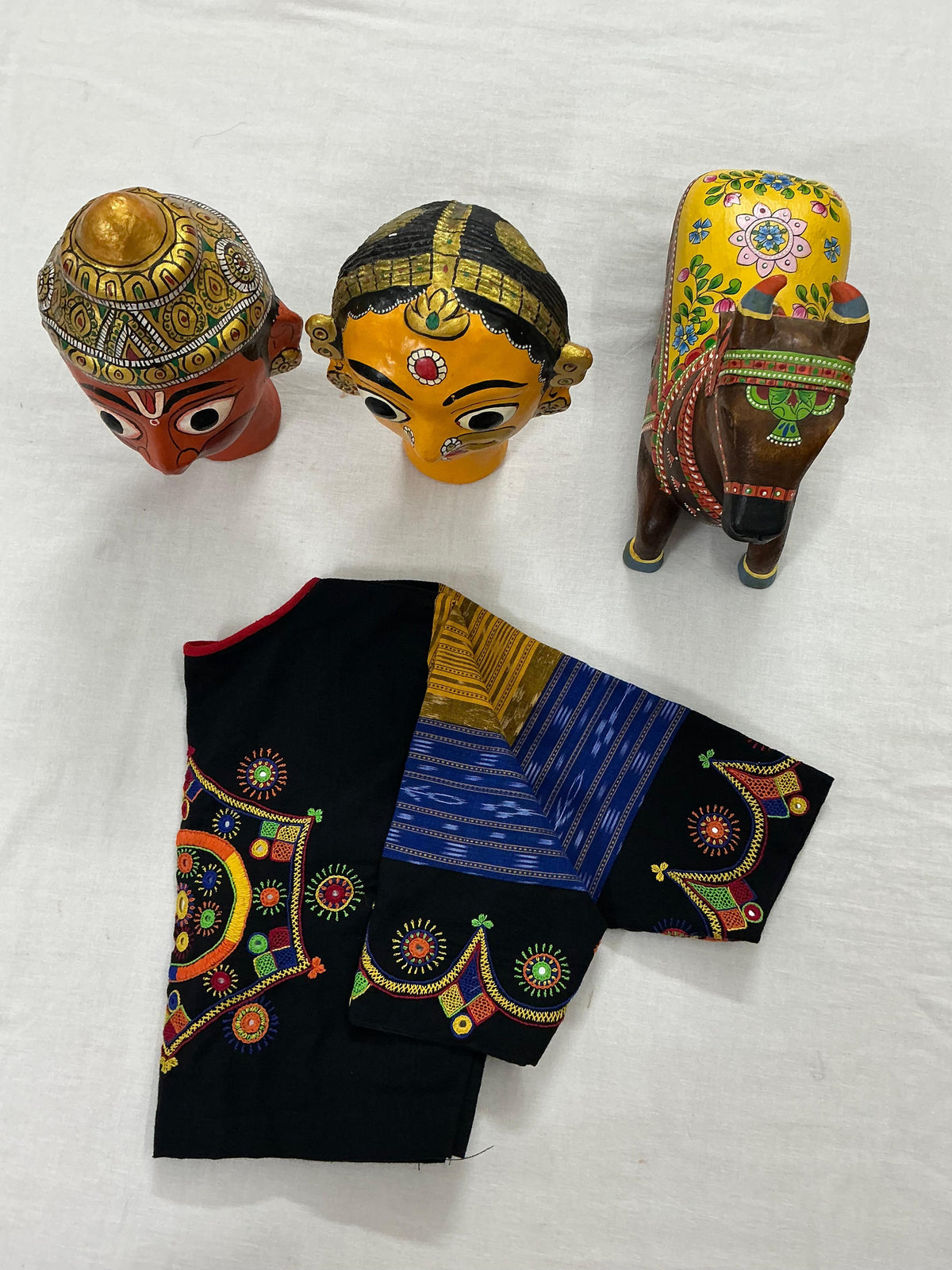 Blouse : Lambani (Black with Ikat)