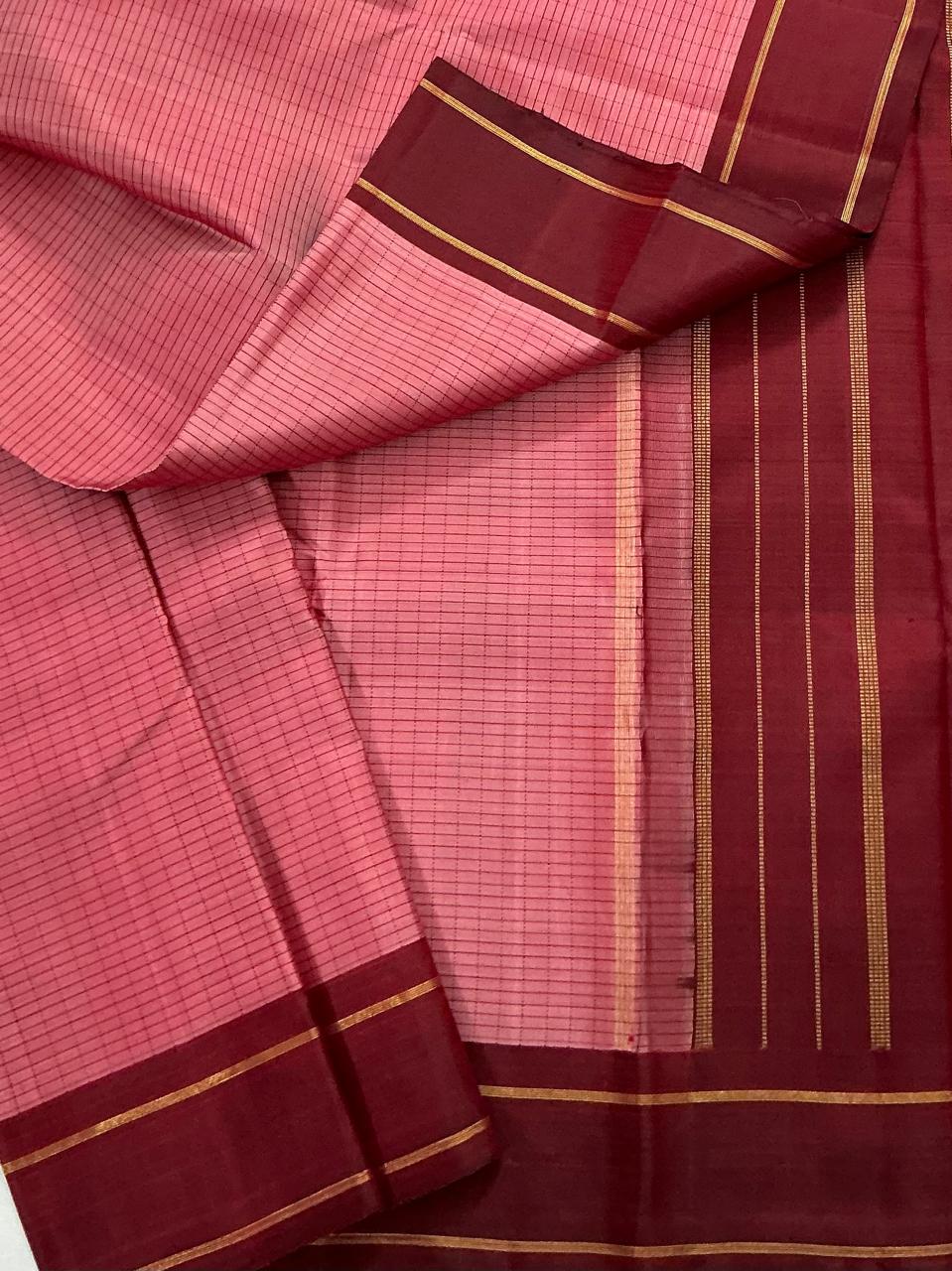 SWARA: Chettinadu Kattam (Onion Pink)