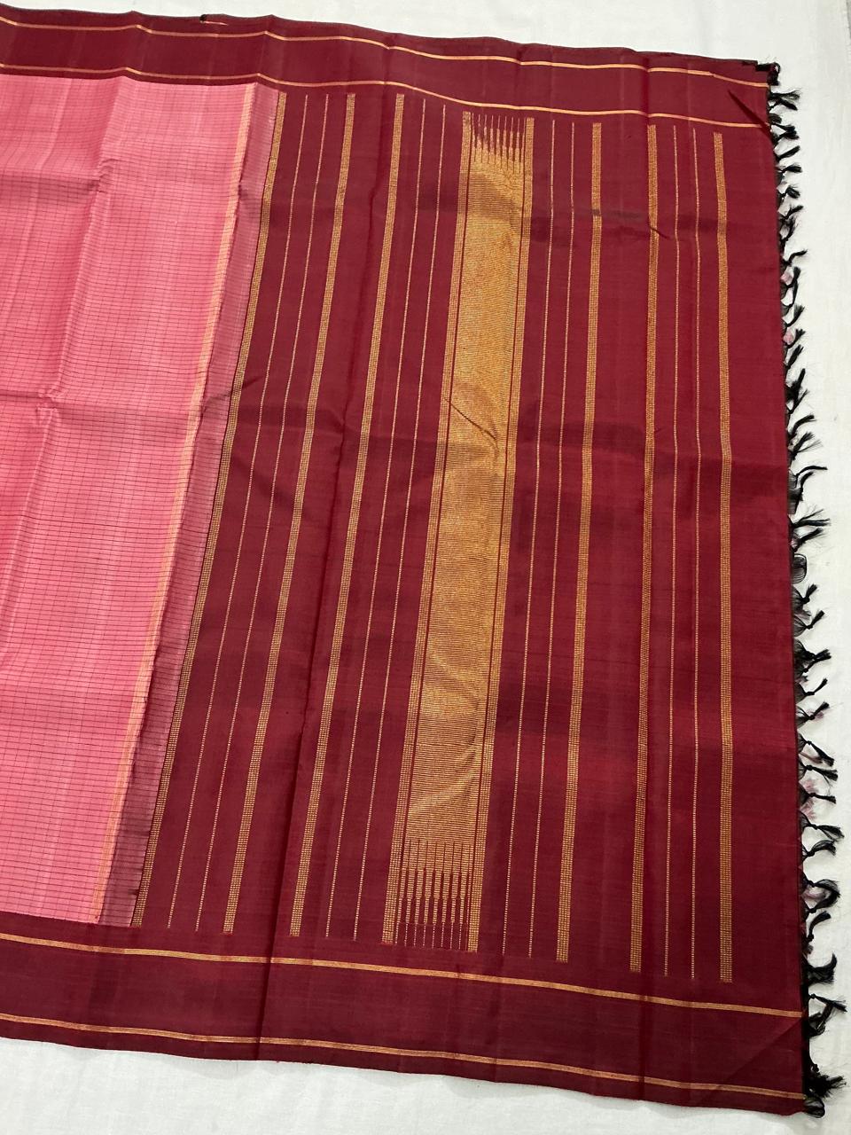 SWARA: Chettinadu Kattam (Onion Pink)