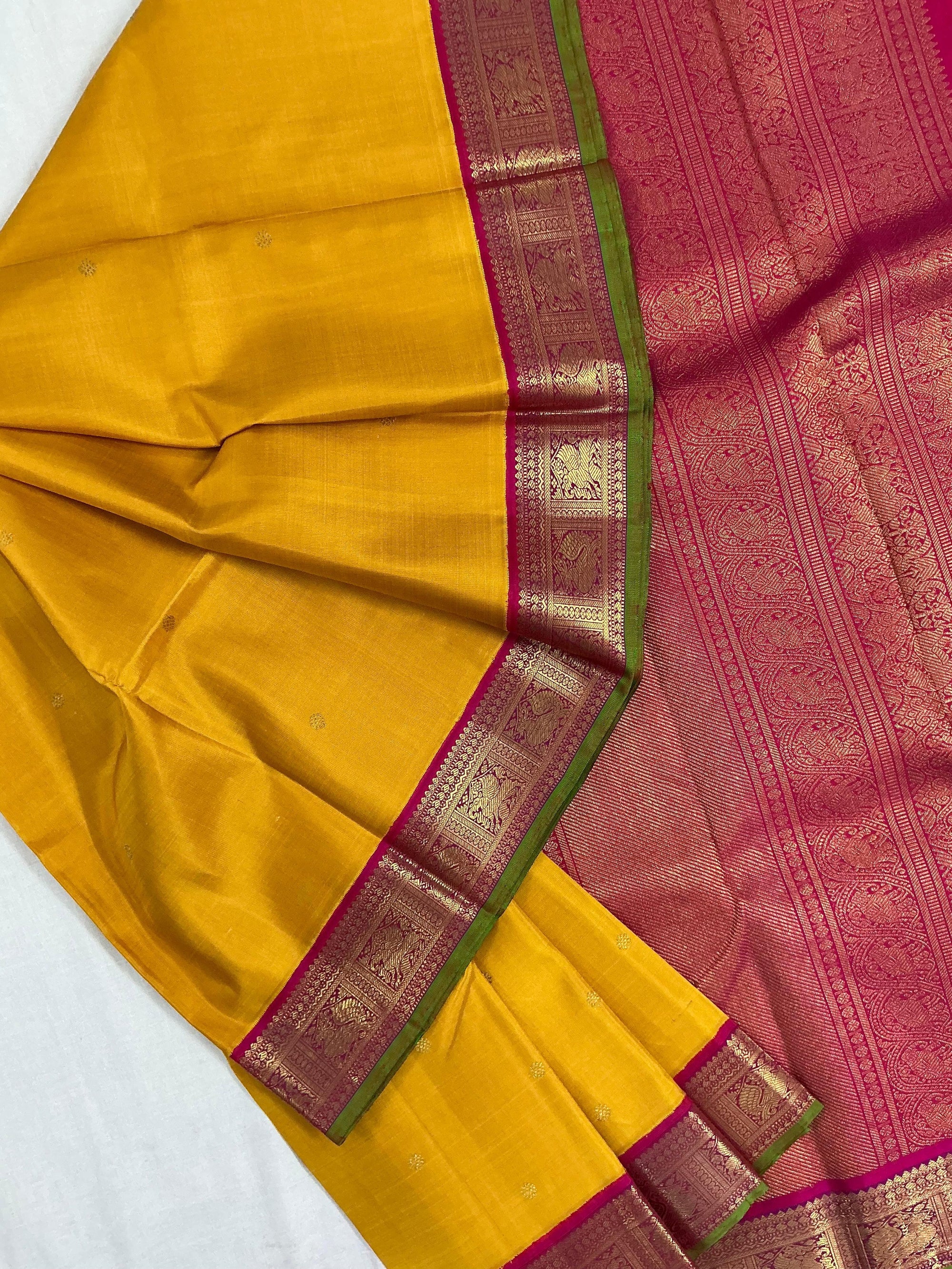 MYTHILI:  SHADES OF YELLOW ( PASUMANJAL)