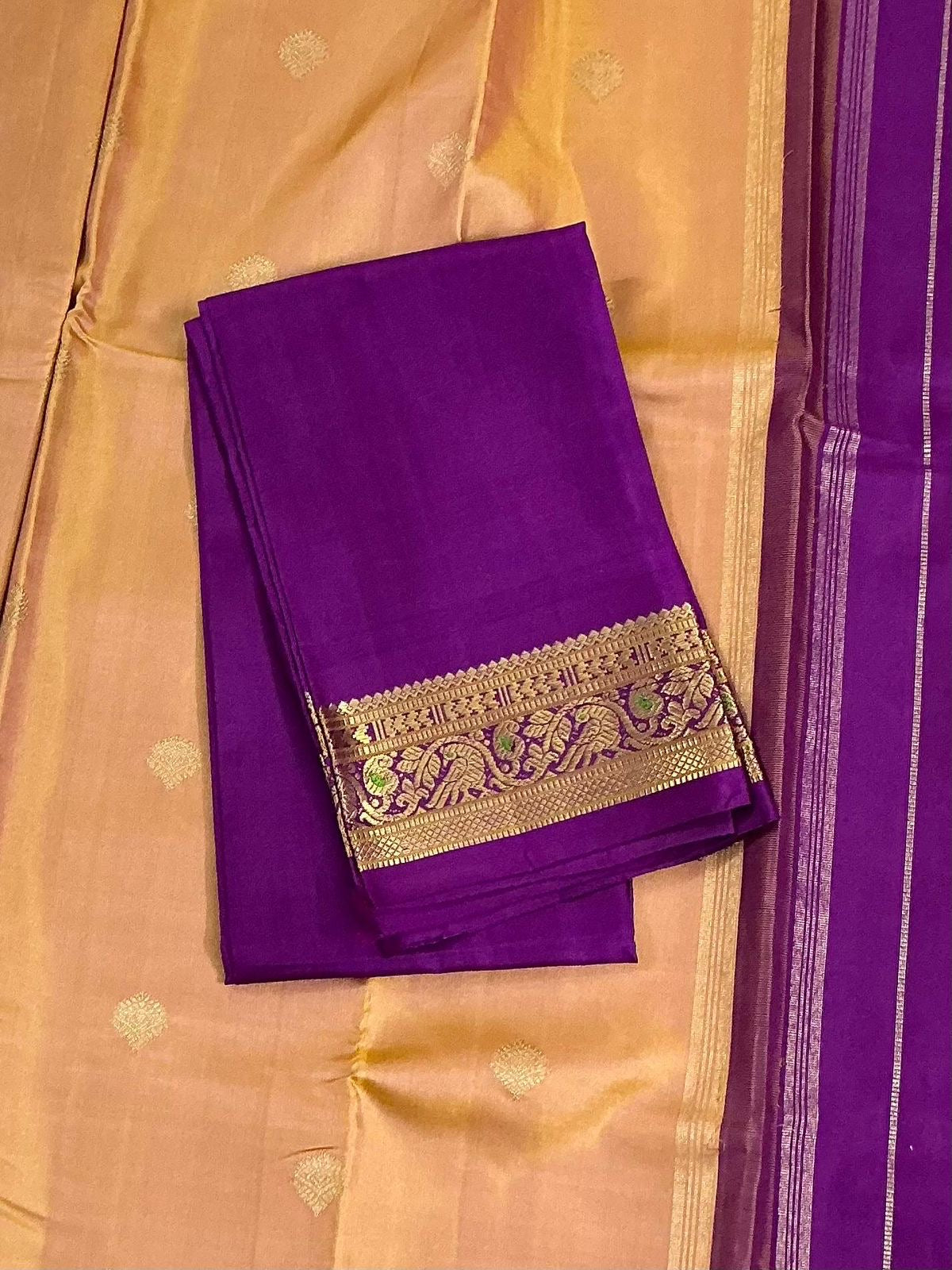 MYTHILI:  SHADES OF YELLOW ( GOLDEN SHOT YELLOW)
